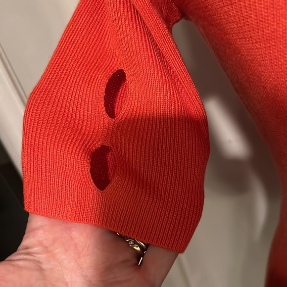 Catherine Malandrino Women's Keyhole sweater Size XS - Picture 4 of 6